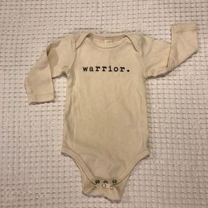 Warrior onesie